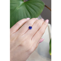 1.06 Ct. Blue Sapphire from Ceylon (Sri Lanka) Life Style