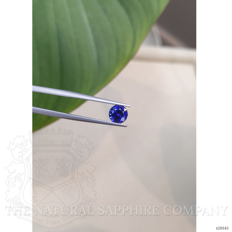 1.29 Ct. Blue Sapphire from Ceylon (Sri Lanka)