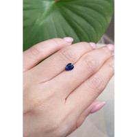 0.93 Ct. Blue Sapphire from Ceylon (Sri Lanka) Life Style