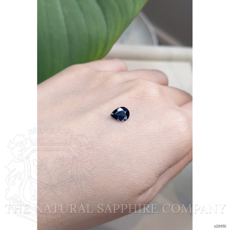 1.13 Ct. Blue Sapphire from Ceylon (Sri Lanka)