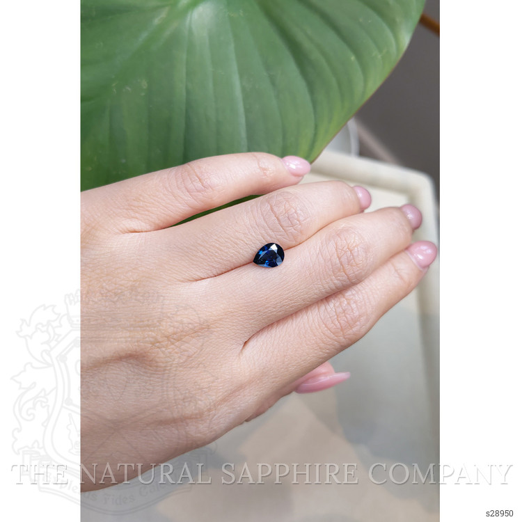 1.13 Ct. Blue Sapphire from Ceylon (Sri Lanka)
