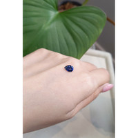 0.97 Ct. Blue Sapphire from Ceylon (Sri Lanka) Life Style