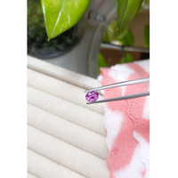 0.88 Ct. Pink Sapphire from Ceylon (Sri Lanka) Life Style