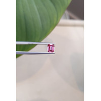 1.21 Ct. Reddish Pink Sapphire from Ceylon (Sri Lanka) Life Style