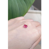 1.21 Ct. Reddish Pink Sapphire from Ceylon (Sri Lanka) Life Style