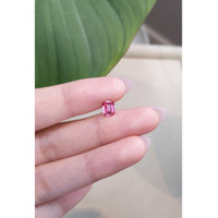 1.21 Ct. Reddish Pink Sapphire from Ceylon (Sri Lanka) Life Style
