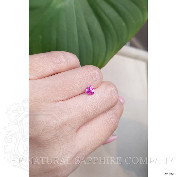 0.79 Ct. Pink Sapphire from Ceylon (Sri Lanka)