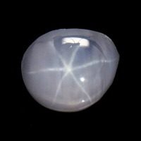 1.03 Ct. Greyish Blue Star Sapphire from Ceylon (Sri Lanka) Video