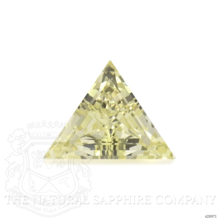 0.99 Ct. Yellow Sapphire from Ceylon (Sri Lanka)