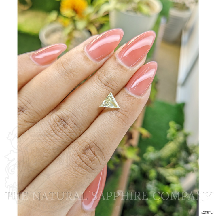 0.99 Ct. Yellow Sapphire from Ceylon (Sri Lanka)