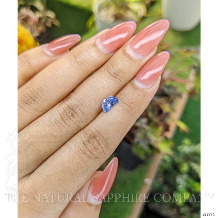 1.02 Ct. Blue Sapphire from Ceylon (Sri Lanka)