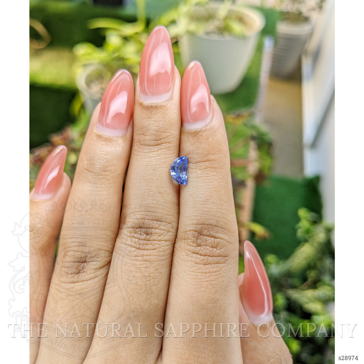 1.02 Ct. Blue Sapphire from Ceylon (Sri Lanka)