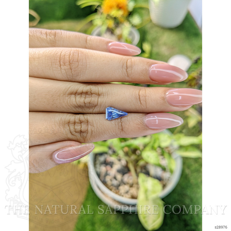 1.94 Ct. Blue Sapphire from Ceylon (Sri Lanka)