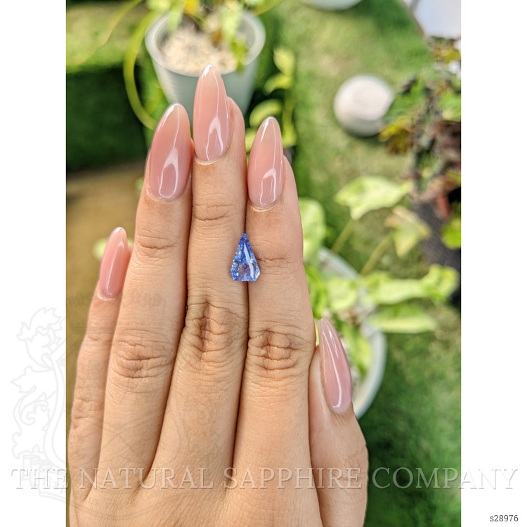 1.94 Ct. Blue Sapphire from Ceylon (Sri Lanka)