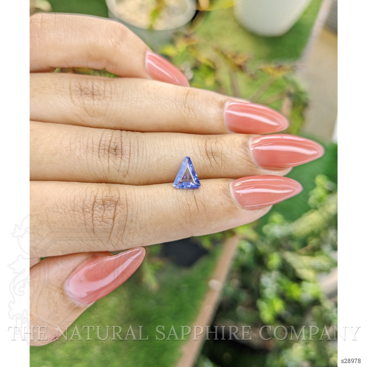 1.02 Ct. Blue Sapphire from Ceylon (Sri Lanka)