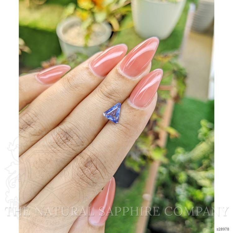 1.02 Ct. Blue Sapphire from Ceylon (Sri Lanka)