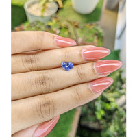 1.24 Ct. Blue Sapphire from Ceylon (Sri Lanka) Life Style