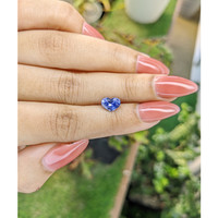 1.24 Ct. Blue Sapphire from Ceylon (Sri Lanka) Life Style