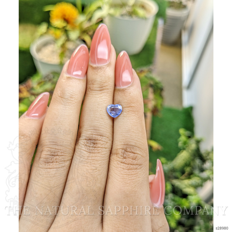 1.17 Ct. Blue Sapphire from Ceylon (Sri Lanka)