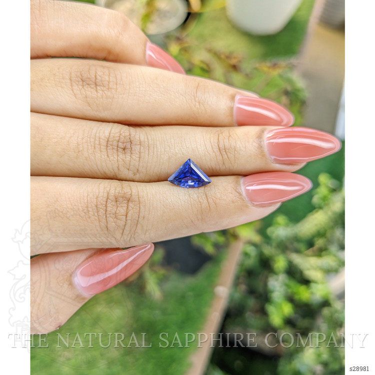 1.71 Ct. Blue Sapphire from Ceylon (Sri Lanka)