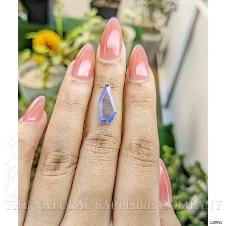 2.61 Ct. Blue Sapphire from Ceylon (Sri Lanka)