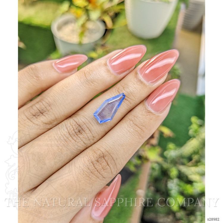 2.61 Ct. Blue Sapphire from Ceylon (Sri Lanka)