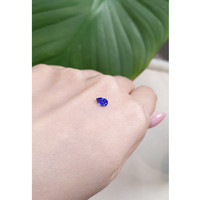 0.52 Ct. Blue Sapphire from Ceylon (Sri Lanka) Life Style