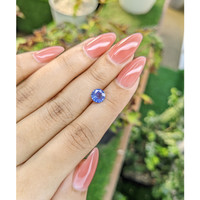 1.10 Ct. Blue Sapphire from Ceylon (Sri Lanka) Life Style