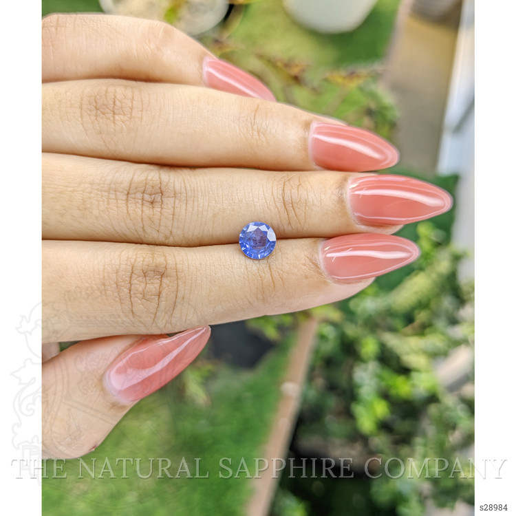 1.10 Ct. Blue Sapphire from Ceylon (Sri Lanka)