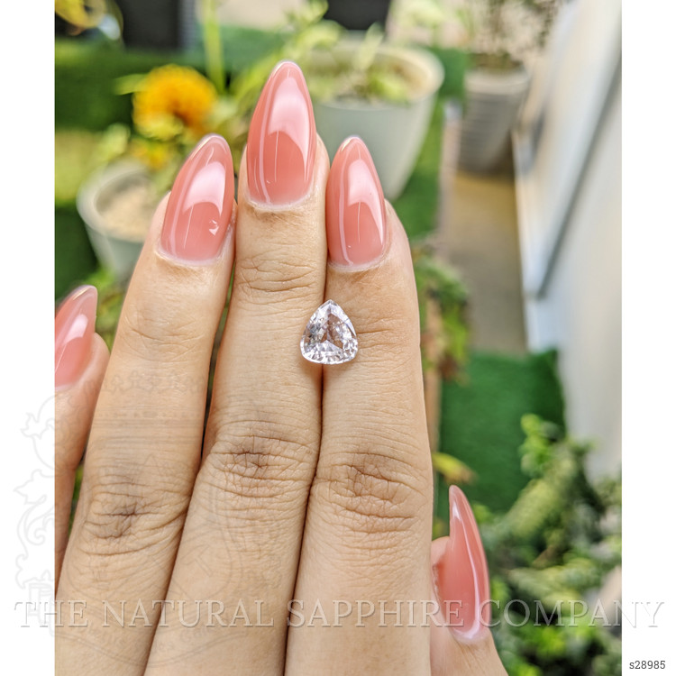 2.05 Ct. Peach Sapphire from Ceylon (Sri Lanka)