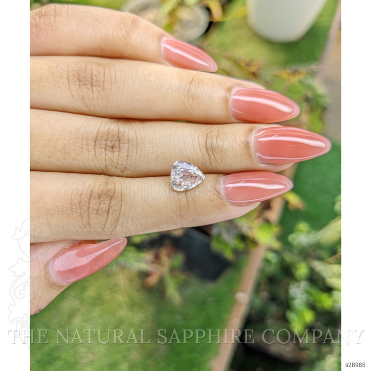 2.05 Ct. Peach Sapphire from Ceylon (Sri Lanka)