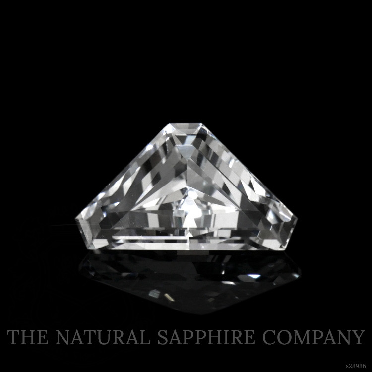 1.52 Ct. White Sapphire from Ceylon (Sri Lanka)