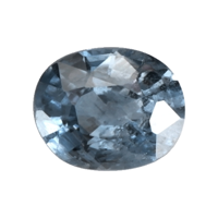 1.27 Ct. Greyish Blue Sapphire from Ceylon (Sri Lanka) Video