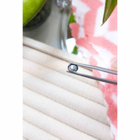 1.27 Ct. Greyish Blue Sapphire from Ceylon (Sri Lanka) Life Style