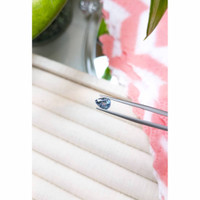 1.15 Ct. Greyish Blue Sapphire from Ceylon (Sri Lanka) Life Style