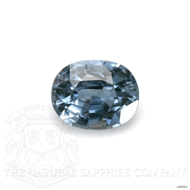 0.98 Ct. Greyish Blue Sapphire from Ceylon (Sri Lanka)