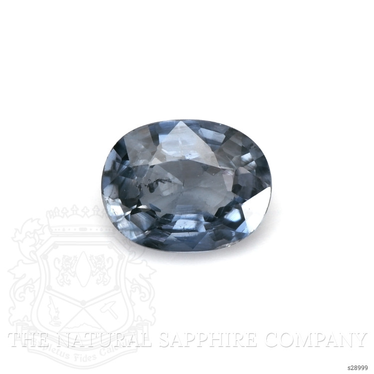 1.12 Ct. Greyish Blue Sapphire from Ceylon (Sri Lanka)