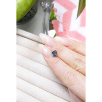 1.30 Ct. Blue Sapphire from Ceylon (Sri Lanka) Life Style