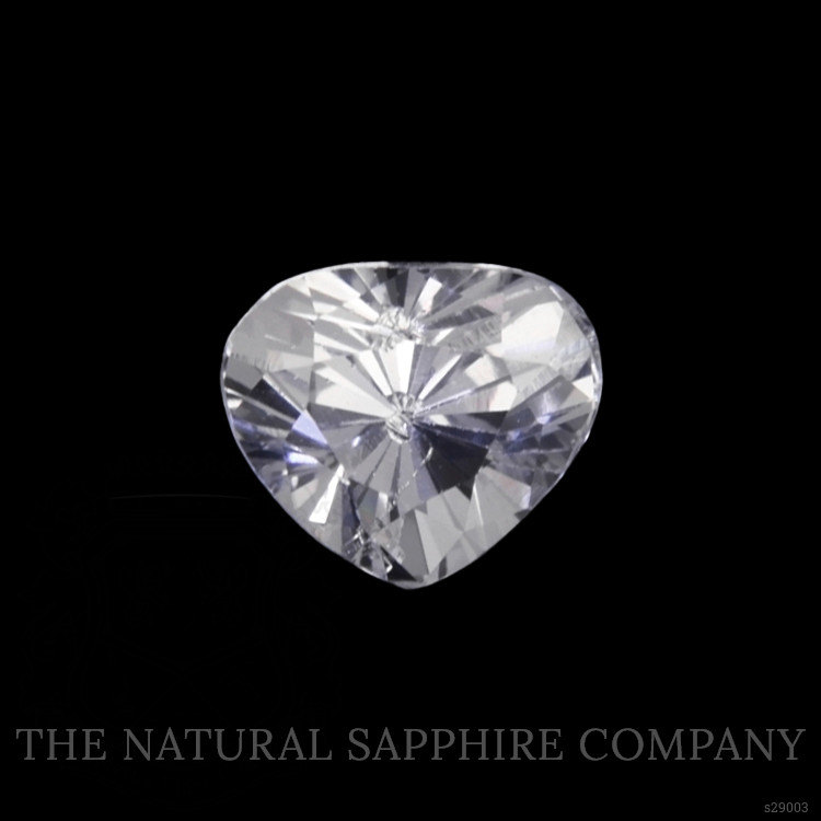 1.18 Ct. White Sapphire from Ceylon (Sri Lanka)