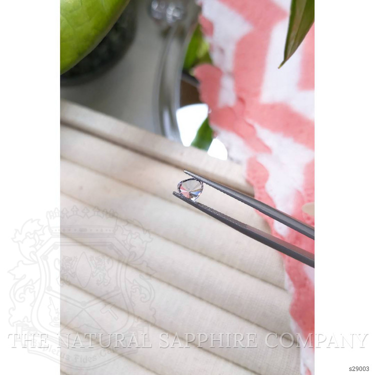 1.18 Ct. White Sapphire from Ceylon (Sri Lanka)