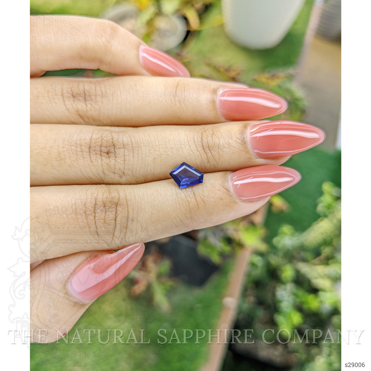 1.14 Ct. Blue Sapphire from Ceylon (Sri Lanka)