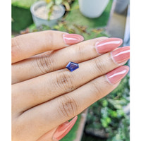 1.14 Ct. Blue Sapphire from Ceylon (Sri Lanka) Life Style