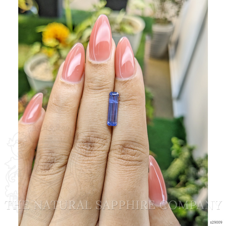 1.89 Ct. Blue Sapphire from Ceylon (Sri Lanka)