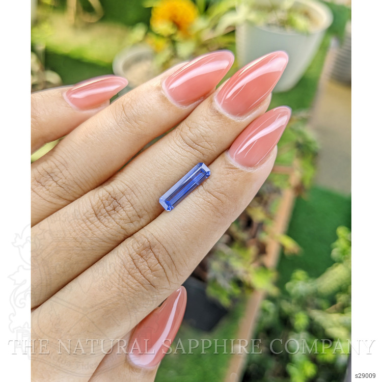 1.89 Ct. Blue Sapphire from Ceylon (Sri Lanka)