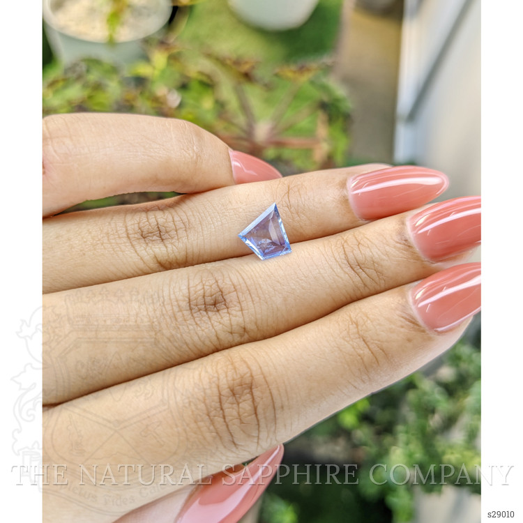 1.36 Ct. Blue Sapphire from Ceylon (Sri Lanka)