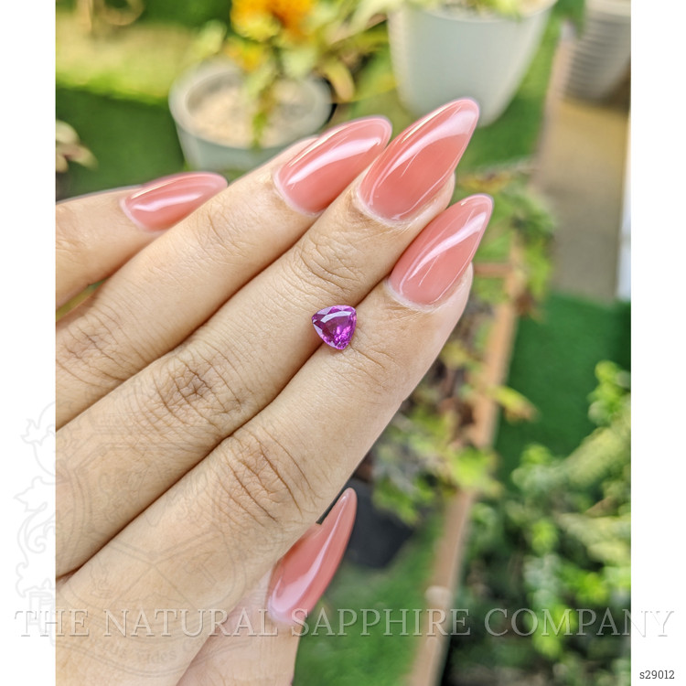 1.14 Ct. Pinkish Purple Sapphire from Ceylon (Sri Lanka)