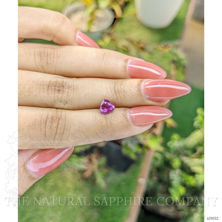 1.14 Ct. Pinkish Purple Sapphire from Ceylon (Sri Lanka)
