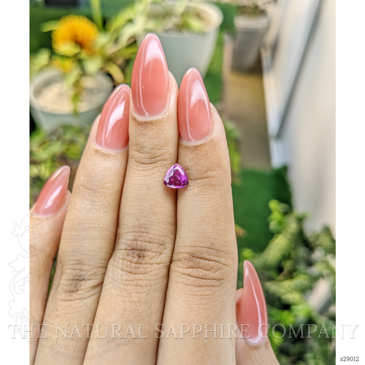 1.14 Ct. Pinkish Purple Sapphire from Ceylon (Sri Lanka)