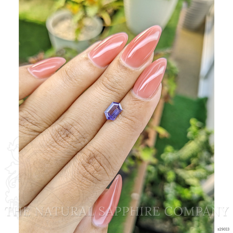 1.00 Ct. Purple Sapphire from Ceylon (Sri Lanka)