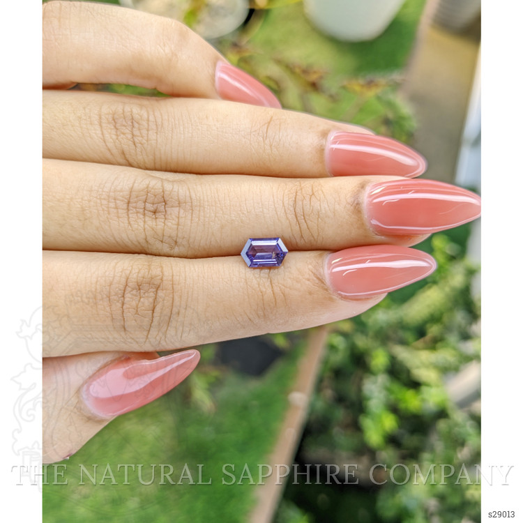 1.00 Ct. Purple Sapphire from Ceylon (Sri Lanka)